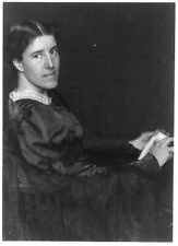 Charlotte Perkins Gilman,1860-1935,American sociologist,writer,feminist picture