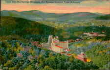 Postcard: View from Hot Springs Mountain, Hot Springs National Park, A picture