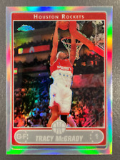 2006-07 TRACY McGRADY TOPPS Chrome Refractor 34 picture