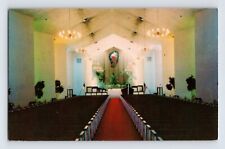 Postcard Florida Pompano Beach FL First United Presbyterian Church 1970s Chrome picture