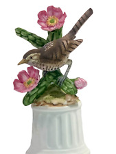 Vintage Cactus Wren by Andrea by Sadek Japan Porcelain Bird Figurine Rare picture