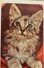 Vintage Cat Bridge Playing Card Deck Hong Kong Viscount Complete  picture