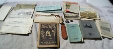 1929 WORLD JAMBOREE ITEMS FROM OAK PARK ILLINOIS EAGLE SCOUT, NAMED, RARE ITEMS. picture