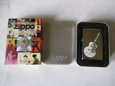 2003 Zippo  Elvis Presley Guitar Logo Unlit And Sealed In Tin Case With Sleeve picture