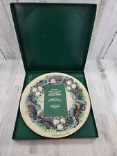 Lenox Colonial Christmas Wreath Plate Rhode Island 4th in Series USA picture