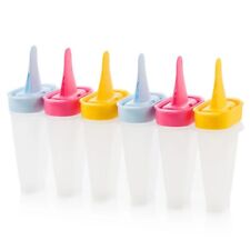 Tupperware Lollitups Popsicle Freezable Forms Set of 6 New  picture