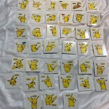 Pokemon Seal Sticker vintage Goods Lot Amada Deco Character large amount pikachu picture