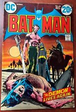 BATMAN #244 - Classic 1972 Neal Adams 🔥 Cover Iconic Batman & Talia Kiss panel picture