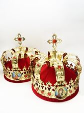 Orthodox Wedding Crown for Religious Ceremonies Christian Marriages 7.87