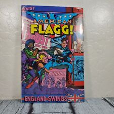 First Comics American Flagg #23 Vol. 1 1985 Vintage Comic Book Sleeved Boarded picture