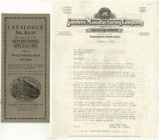 1933 Catalog SANDERS Mfg. Co. Nashville TN; Celluloid, Metal, Paper Advertising picture