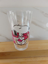 Peanuts Snoopy and Woodstock Be Mine  16 OZ  CLEAR GLASS 2023 ZAK DESIGNS picture