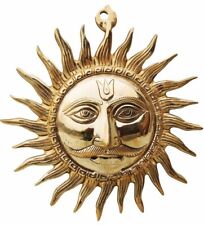 Brass Showpiece Wall Hanging Sun Statue picture