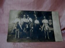Postcard, Postmark 1906, Real Photo, Women riding Mules picture