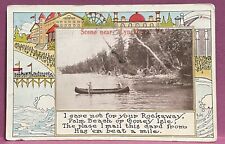 Postcard ~ SCENE NEAR LYNCHBURG VA ~ 1912 ~ Artist Signed Bishop ~ picture