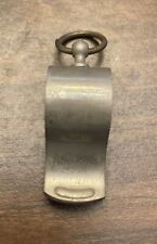 Vtg Metal Whistle Be Prepared BSA Boy Scouts of America Eagle Logo Made in USA picture
