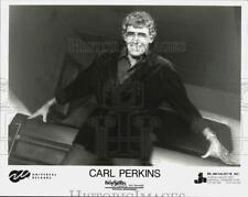 1989 Press Photo Carl Perkins - ctgp01209 picture