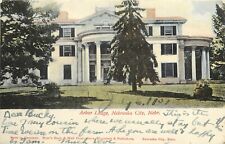 c1907 Wheelock Postcard; Nebraska City NE, Arbor Lodge, Otoe County picture