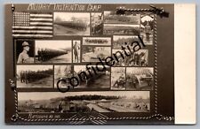 Real Photo WWI Plattsburgh Military Base Multiview At Plattsburg NY RP RPPC H47 picture