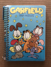Vintage GARFIELD and FRIENDS Spiral Note Pad Book w/ Pen NOS SEALED #23 picture