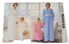 Butterick 6356 Robe Mother/Daughter Uncut Sew Pattern XS-Large 1990s Cottagecore picture