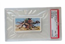 Barratt 1963 Wild West Cowboy Tobacco Card England PSA 8 Tarzan #35 pop 3 Desert picture