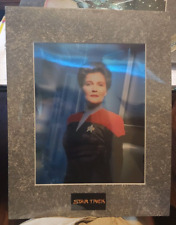 Vintage Star Trek Voyager Janeway Chromart Chromium Print C.O.A. Sealed New picture