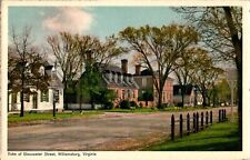 Duke of Gloucester Street, Williamsburg, Virginia VA Postcard picture