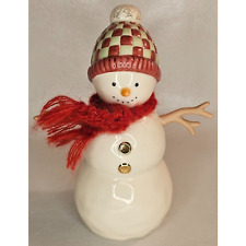 Lenox Wooly Snowman With Original Box picture