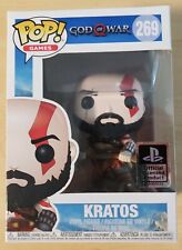 Funko Pop Vinyl: God of War - Kratos #269 New Clean Pop Protector See Pictures  picture