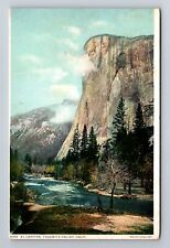 Yosemite Valley CA-California, Scenic View, El Capitan, Antique Vintage Postcard picture