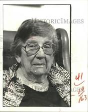 1982 Press Photo Miss Ruth Lawler of Castroville Texas - hca13985 picture