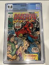 Daredevil #70 CGC 9.0 1st Appearance The Tribune Marvel 1970 picture