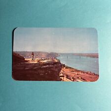 (1) Vintage Postcard Lover’s Leap Hannibal, Missouri Mark Twain’s Home Town picture