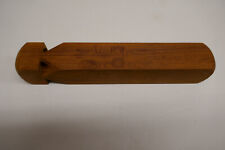 VINTAGE WOODEN TOY TRAIN WHISTLE LOCOMOTIVE RAILROAD CHOO CHOO picture