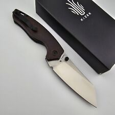 Kizer Azo Towser K Folding Knife Black Black Copper Handles 154CM Blade V4593C3 picture