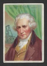 c1910's T68 Tobacco Card - Royal Bengals Heroes of History - James Watt picture