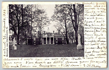 Charlottesville, Virginia - Monticello - Vintage Postcard - Posted picture