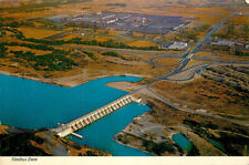 Postcard Aerial View of Nimbus Dam in California, CA picture