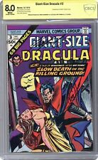 Giant Size Dracula #3 CBCS 8.0 SS Claremont/Thomas 1974 23-0AE1106-055 picture