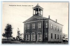 c1910 Presbyterian Church Exterior Building Conneaut Lake Pennsylvania Postcard picture
