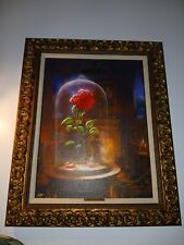 Disney Parks The Rose Beauty & The Beast John Nadeau LE Framed Giclee Print #16 picture