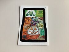 AIR WITCH 2007 TOPPS WACKY PACKAGES PARODY CARD, APPLE JERKS BACK #19 NM BATS picture