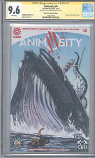 Animosity #4 Hiphopf Comics CBSI CGC 9.6 SS Signed w/ Sketch by Mike Rooth COLOR picture