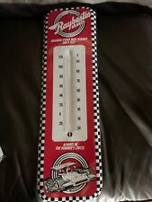 VINTAGE ADVERTISING RAYBESTOS TIN WALL THERMOMETER  Rare picture