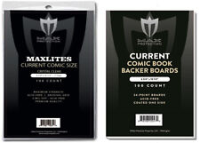 1000 Max Pro Archival Maxlites Super Premium Comic Bags and Boards picture