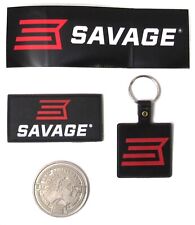 SAVAGE ARMS 125th Anniv. 2019 Challenge Coin + Sticker + Keychain + Patch >NEW< picture