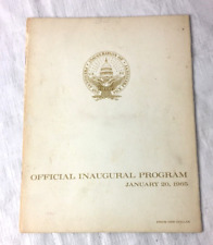 OFFICIAL INAUGURAL PROGRAM JANUARY 20 1965 PRESIDENTIAL INAUGURATIOn picture