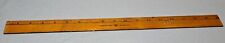 Vintage Wooden WESTCOTT RULER 18 Inch USED picture