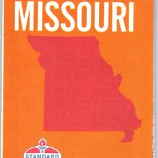 1970 Missouri Standard Oil Road Map American State Highway Directory 4 Fun MO 4D picture